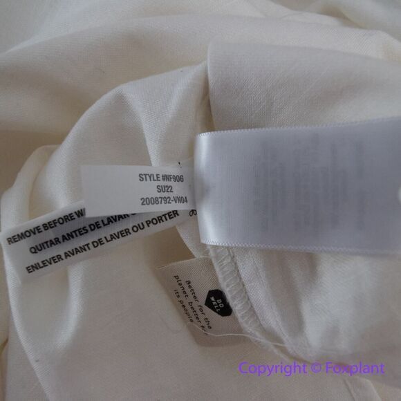 New! Madewell Linen-Cotton Princess-Seamed Midi‎ Dress, size XXS - Picture 10 of 13